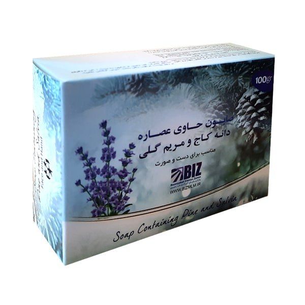 صابون دانه کاج و مریم گلی دکتر بیز 3 عددی