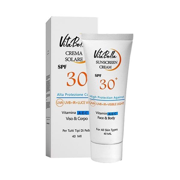 کرم ضد آفتاب ویتابلا spf30 بی رنگ